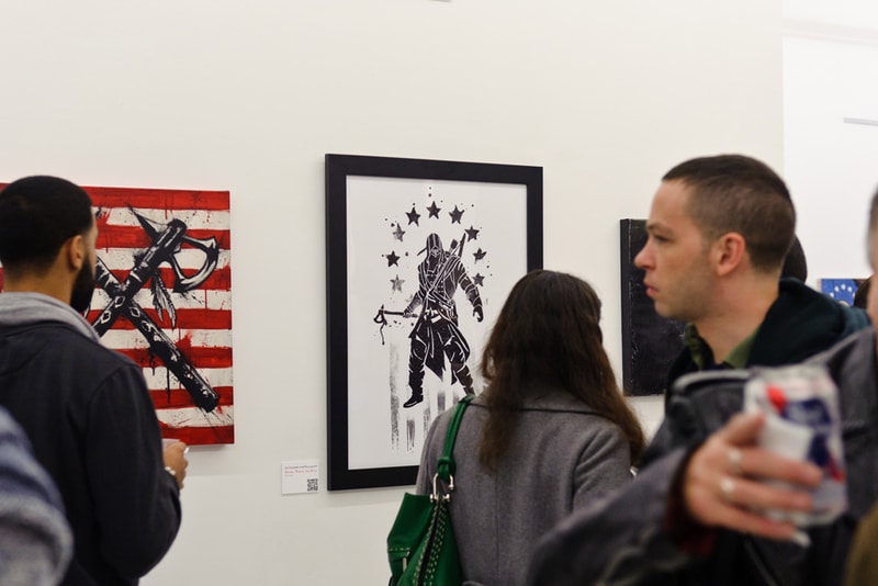 Ubisoft 與 Rock the Vote 攜手舉辦「Art of the Assassin」巡迴藝術展紐約站現場回顧