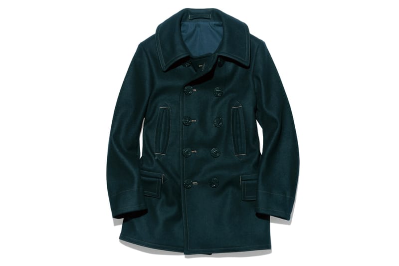 uniform experiment 2012 秋冬 HEAVY MELTON VINTAGE PEA COAT 大衣