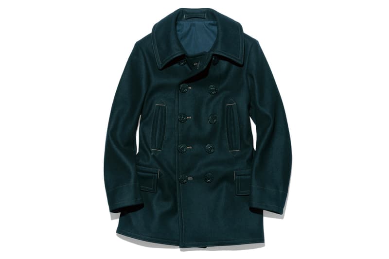 uniform experiment 2012 秋冬 HEAVY MELTON VINTAGE PEA COAT 大衣