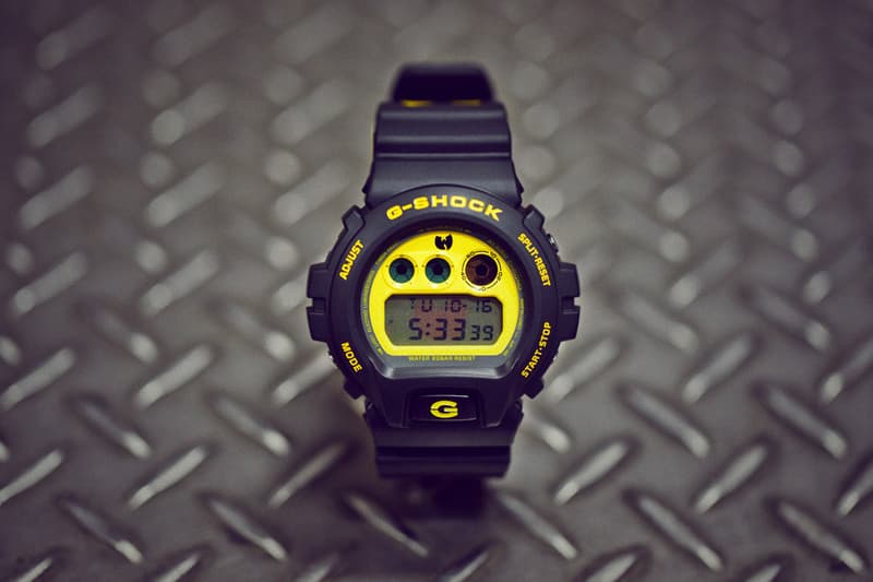 Wu-Tang x Casio G-Shock DW-6900 聯名別注手錶完整曝光！