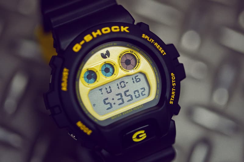 Wu-Tang x Casio G-Shock DW-6900 聯名別注手錶完整曝光！