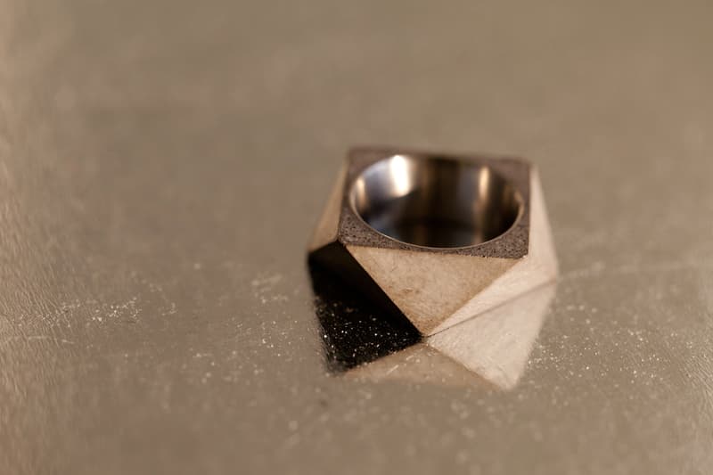 22 Design Studio Polygon Concrete Jewelry