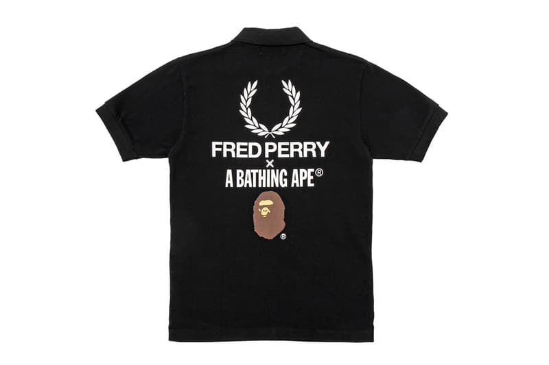 A Bathing Ape x Fred Perry 60 週年別注限定聯名系列