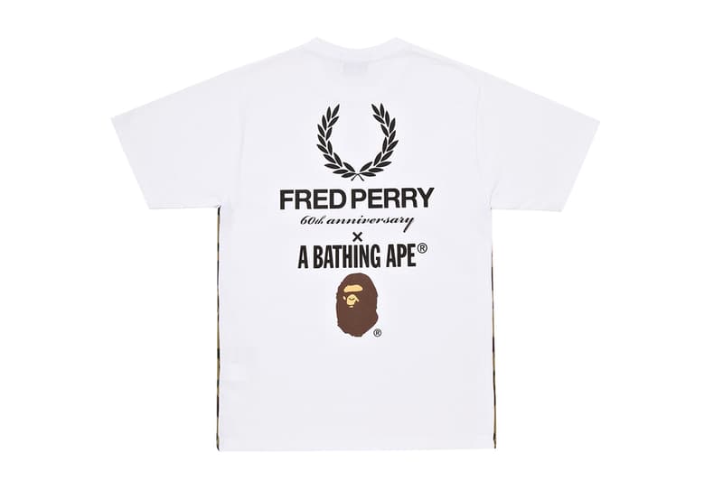 A Bathing Ape x Fred Perry 60 週年別注限定聯名系列
