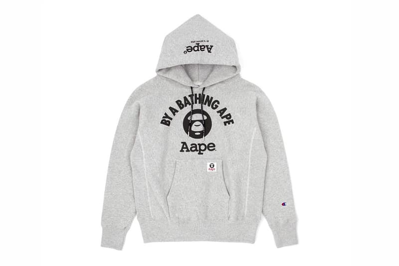 AAPE by A Bathing Ape x Champion 2012 秋冬「Reverse Weave」 橫紋編織聯名別注系列