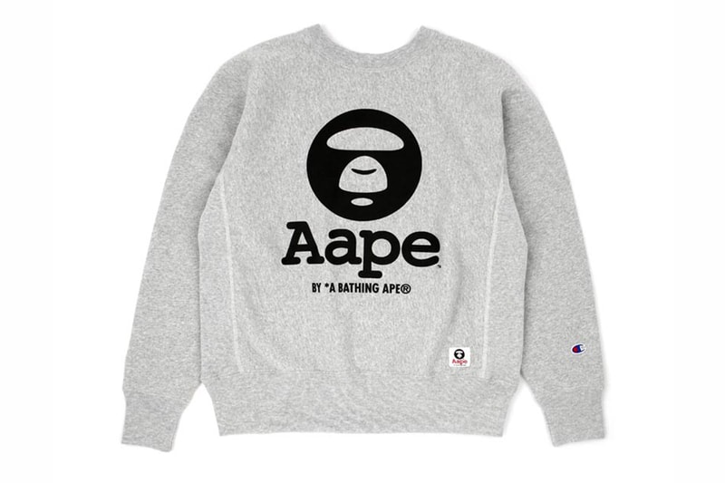 AAPE by A Bathing Ape x Champion 2012 秋冬「Reverse Weave」 橫紋編織聯名別注系列