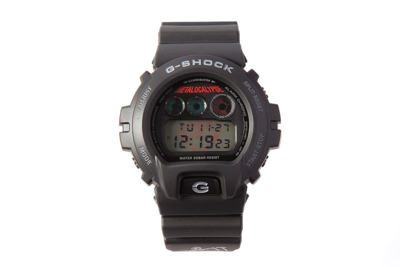 Adult Swim Metalocalypse x Casio G-Shock DW-6900 聯名別注錶款