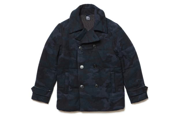 APPLEBUM Melton Wool P-Coat 迷彩外套