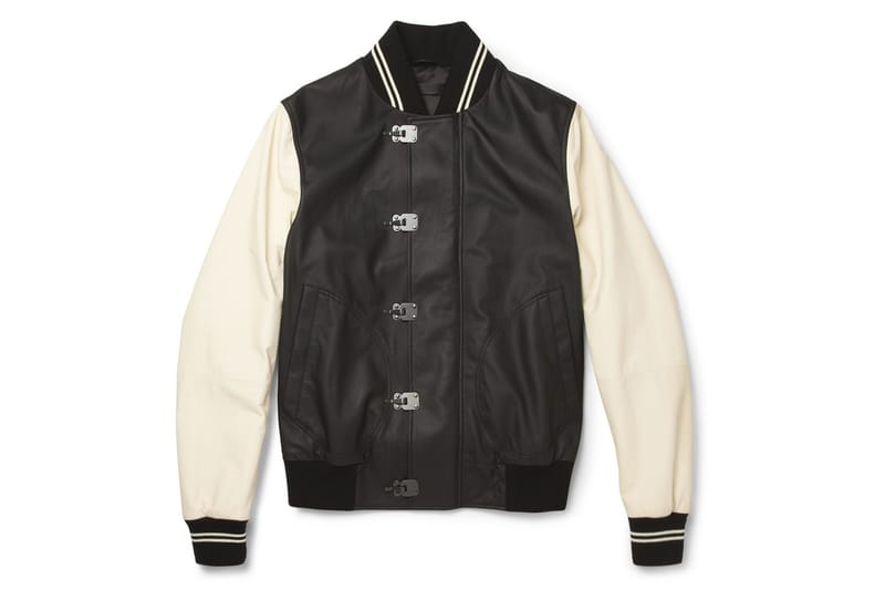 Bottega Veneta 2012 冬季 Leather Varsity Jacket 皮革大學式棒球夾克