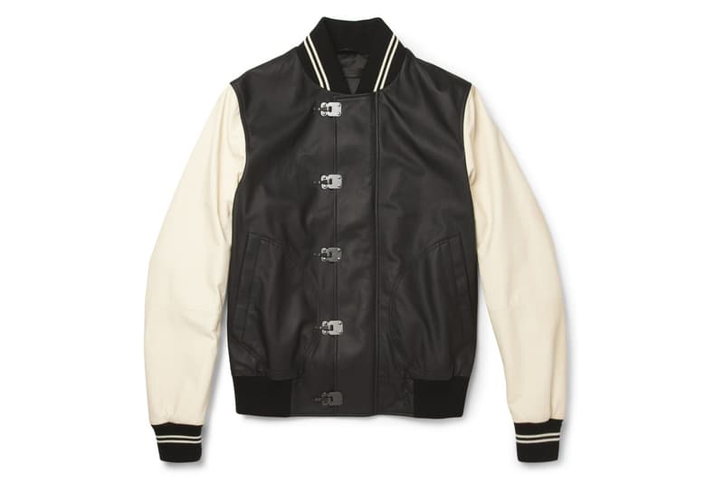 Bottega Veneta 2012 冬季 Leather Varsity Jacket 皮革大學式棒球夾克