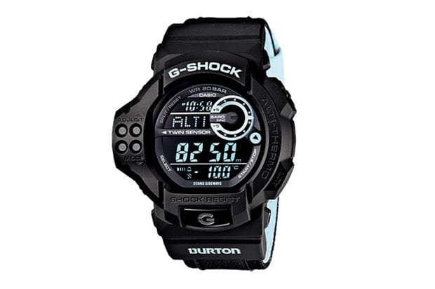 Burton x Casio G-Shock GDF-100BTN-1JR 別注手錶