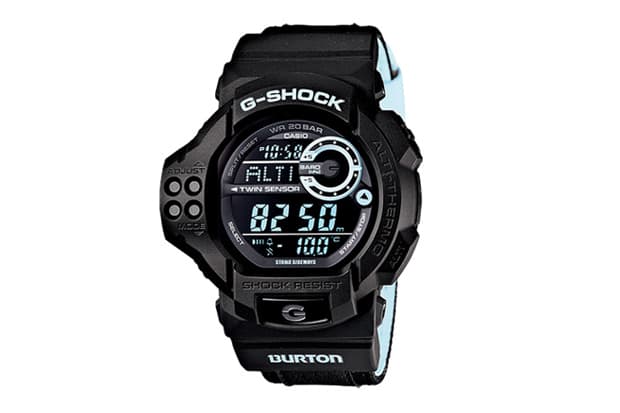Burton x Casio G-Shock GDF-100BTN-1JR 別注手錶