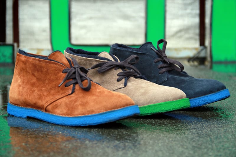 Buttero 2012 秋冬 Colored Sole Desert Boots 新款沙漠靴