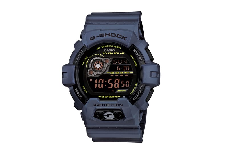 Casio G-Shock GR7900NV-2 與 GR8900NV-2 Solar Military 錶款