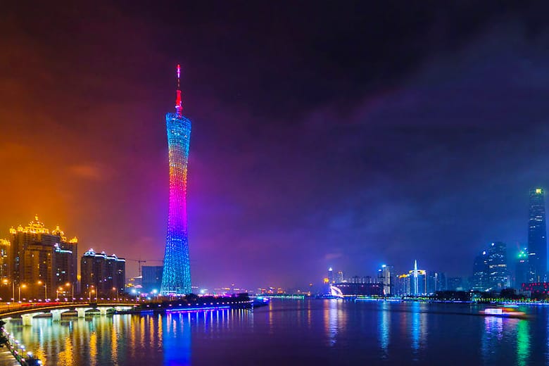 中國都市 廣州、上海與深圳 Time Lapse 縮時攝影視頻短片