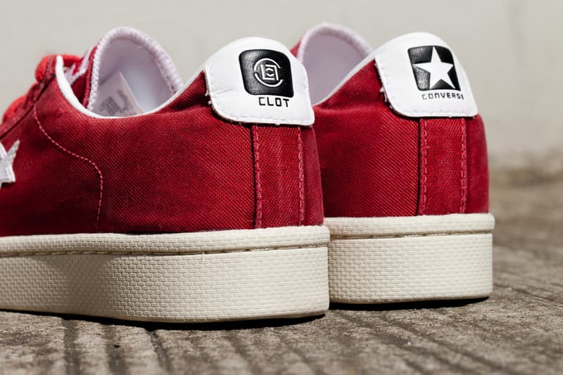 CLOT x Converse First String Pro Leather Low-Cut 聯名別注設計鞋款