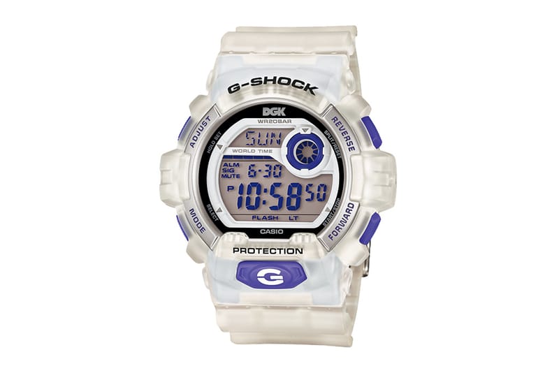 DGK x Casio G-SHOCK 7JR G-8900DGK 聯名新腕表