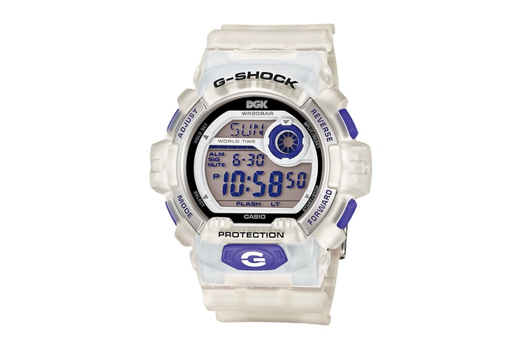 DGK x Casio G-SHOCK 7JR G-8900DGK 聯名新腕表