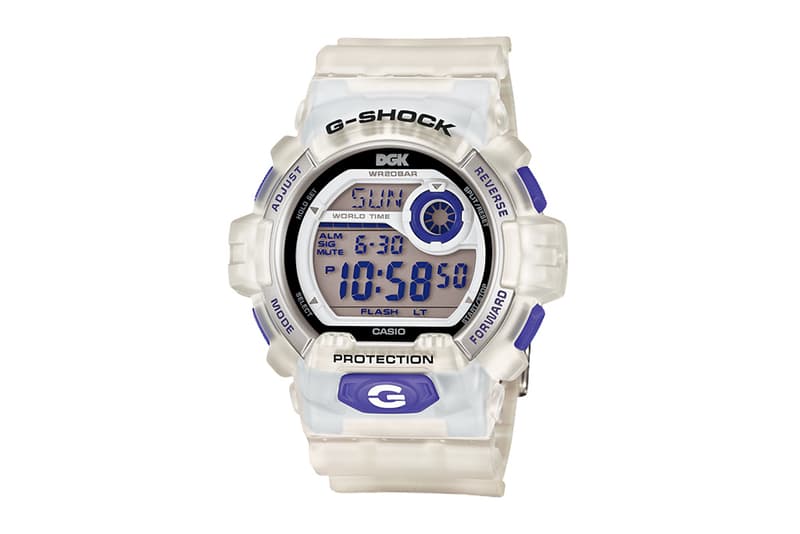 DGK x Casio G-SHOCK 7JR G-8900DGK 聯名新腕表