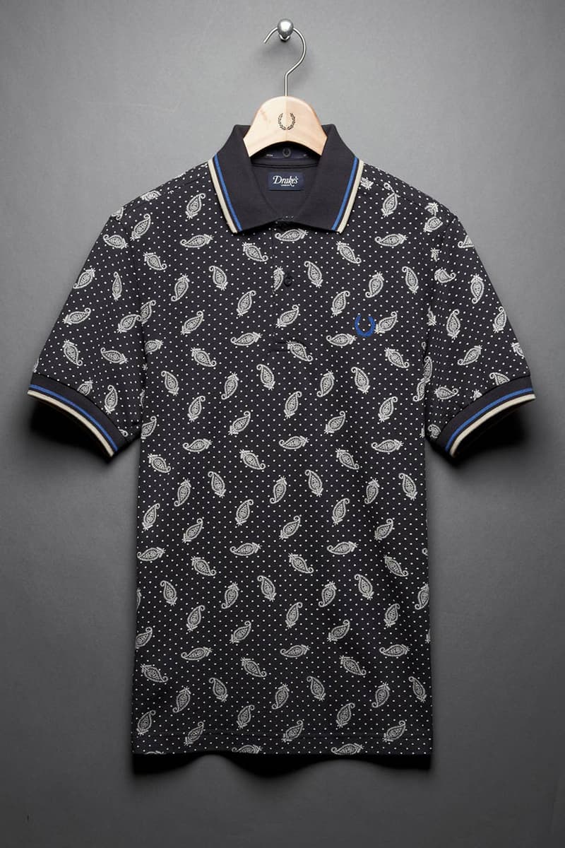 Drake’s x Fred Perry Laurel Wreath 2012 秋冬 “Blank Canvas” 聯名系列