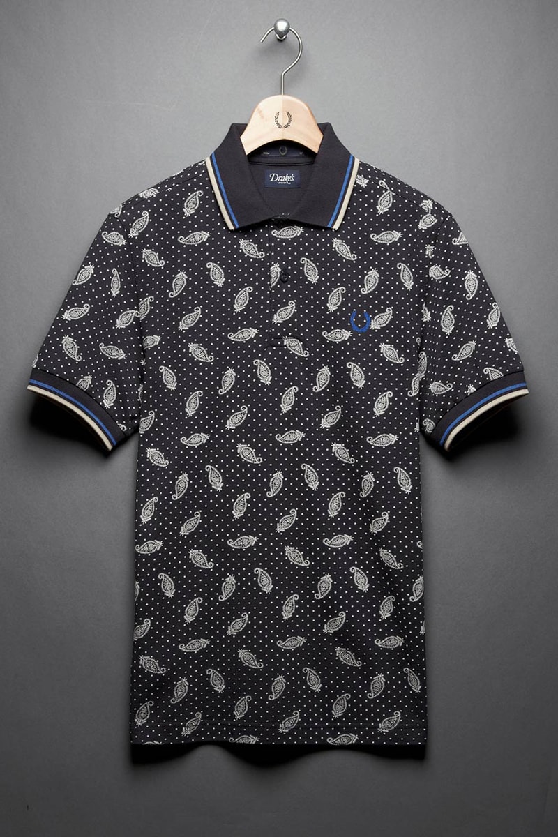Drake’s x Fred Perry Laurel Wreath 2012 秋冬 “Blank Canvas” 聯名系列