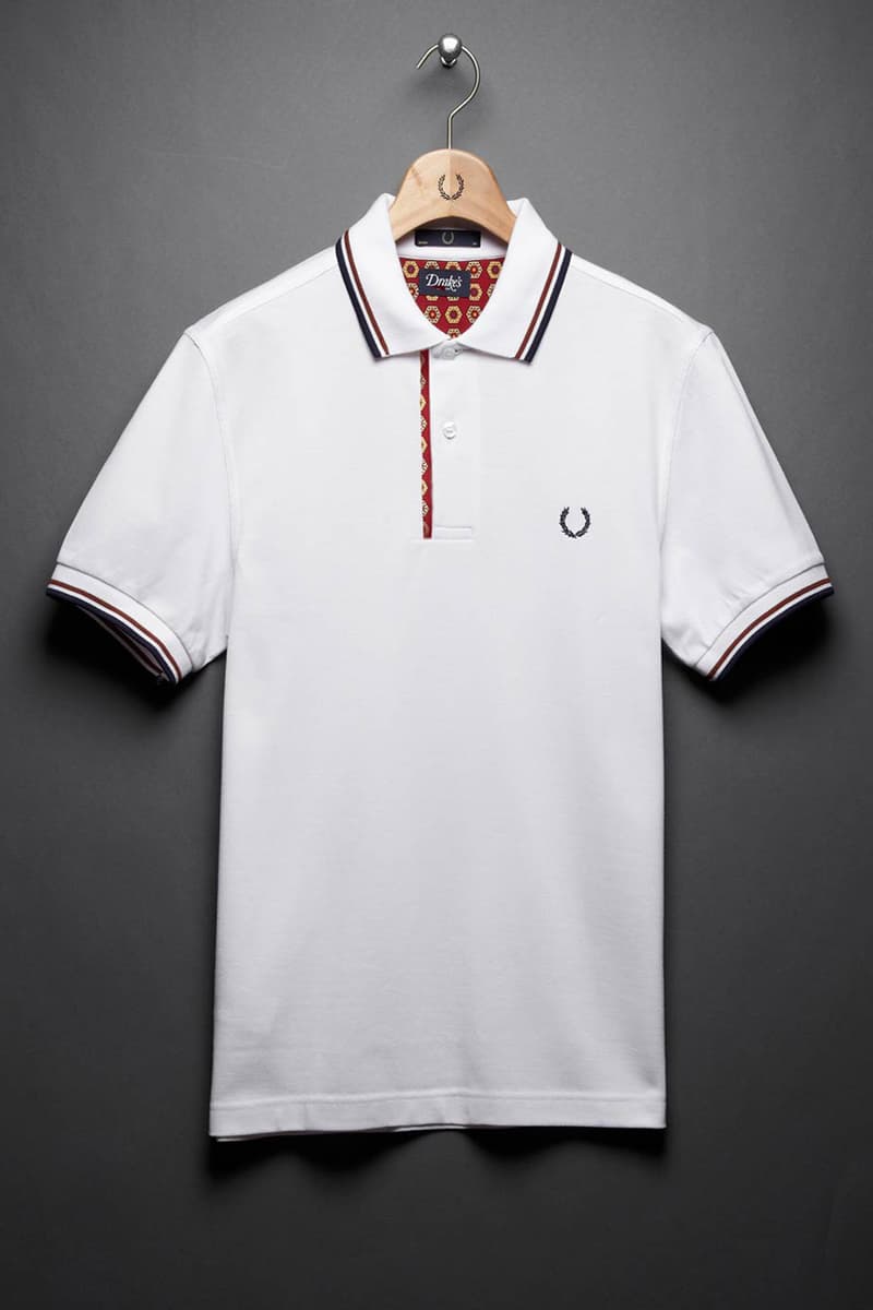 Drake’s x Fred Perry Laurel Wreath 2012 秋冬 “Blank Canvas” 聯名系列
