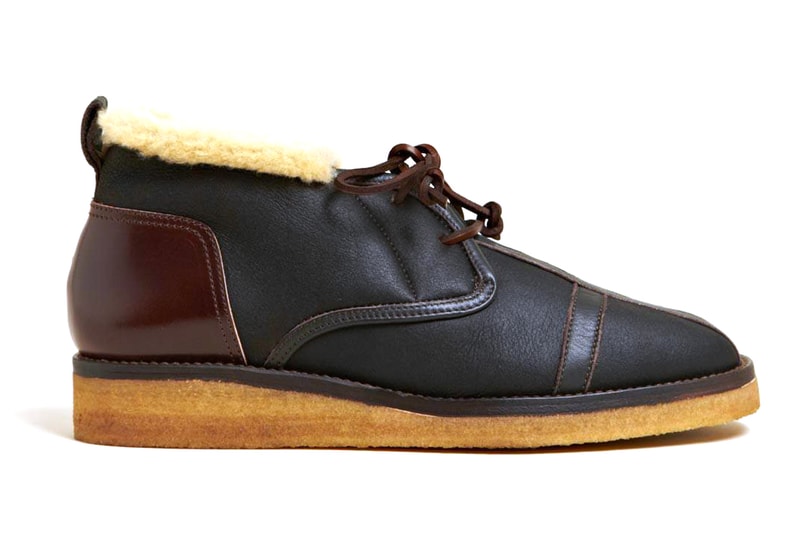 EOTOTO 2012 Fall/Winter Shearling Lined Leather Shoes