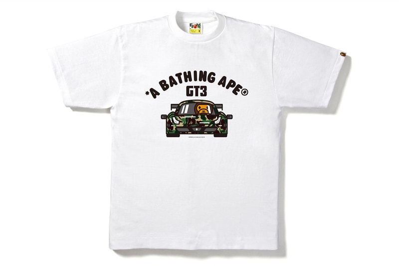 Ferrari 458 GT3 x A Bathing Ape 2012 Capsule Collection