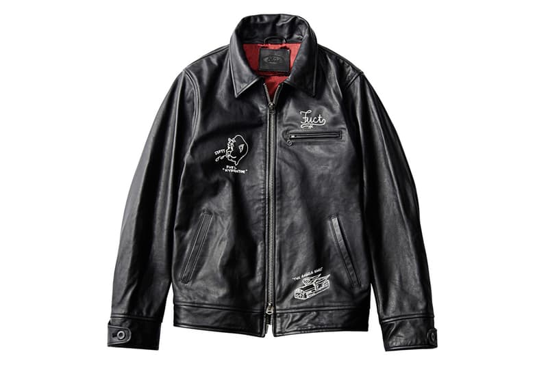 FUCT SSDD 2012 秋冬 Leather Jacket 皮革夾克
