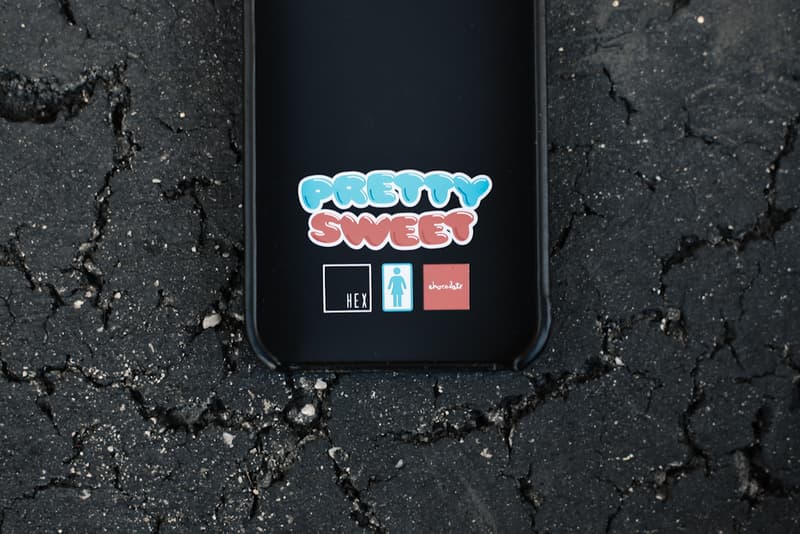 Girl x Chocolate Skateboards x HEX 聯合打造 電影“Pretty Sweet” 別注 iPhone 5 保護殼