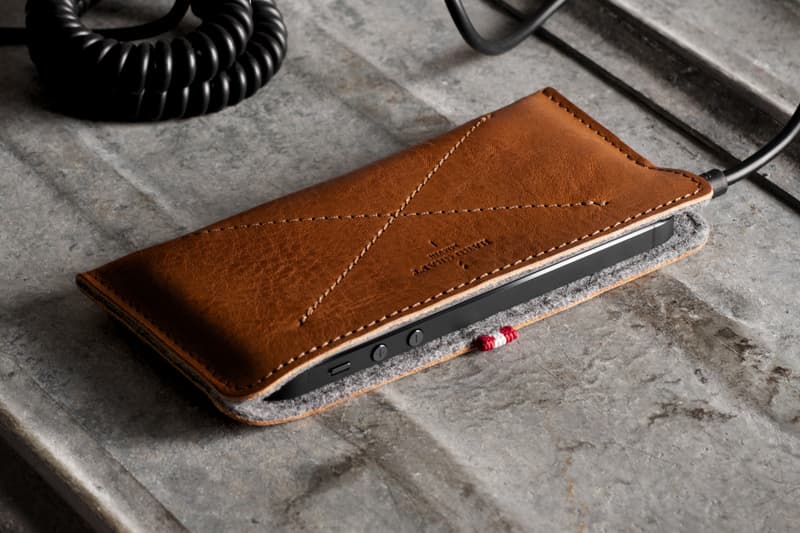 hard graft Skinny Fit iPhone 5 皮革保護套