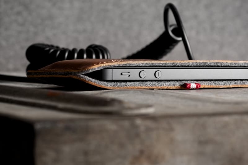 hard graft Skinny Fit iPhone 5 皮革保護套