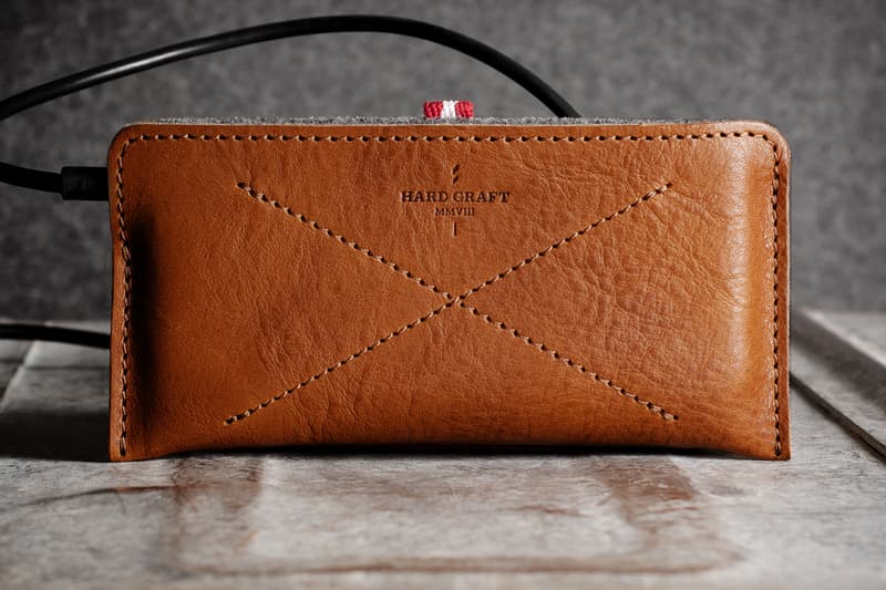 hard graft Skinny Fit iPhone 5 皮革保護套