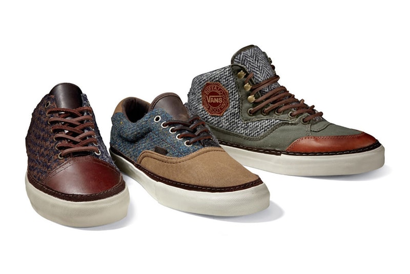Harris Tweed x Vans Vault 2012 冬季聯名別注鞋履系列
