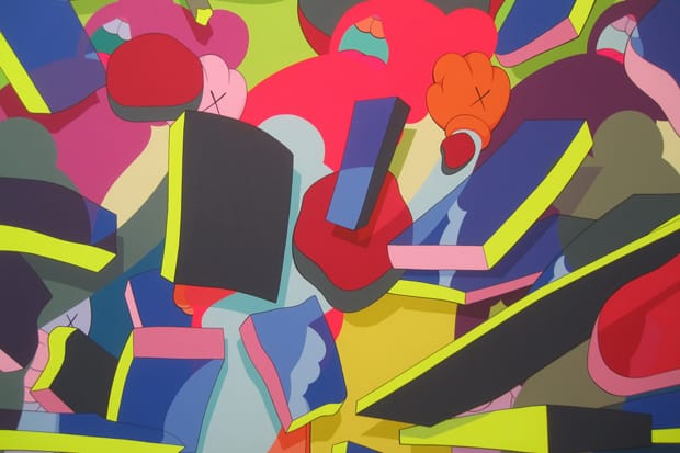 Galerie Perrotin Paris 舉辦藝術家 KAWS “Imaginary Friends”展覽現場直擊！