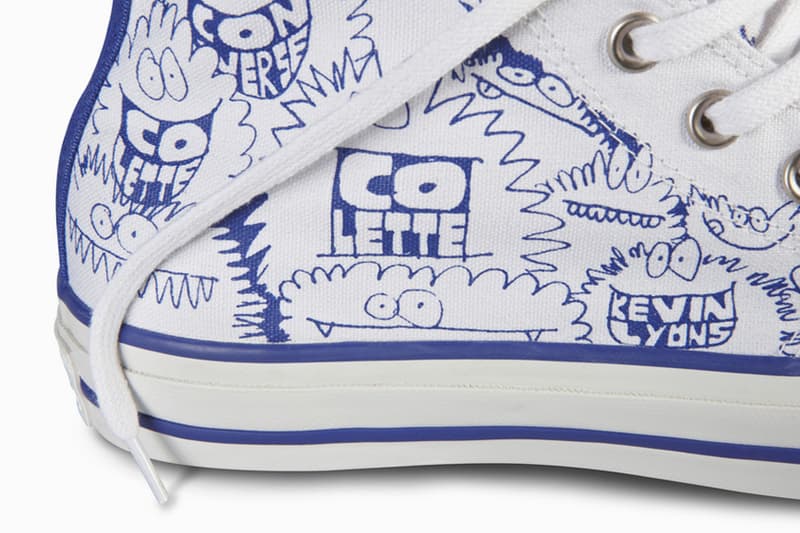 Kevin Lyons x Converse Chuck Taylor All Star for colette 聯名別注限量鞋款
