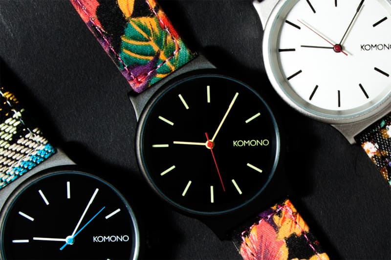 Komono Wizard Print 系列手錶正式上架