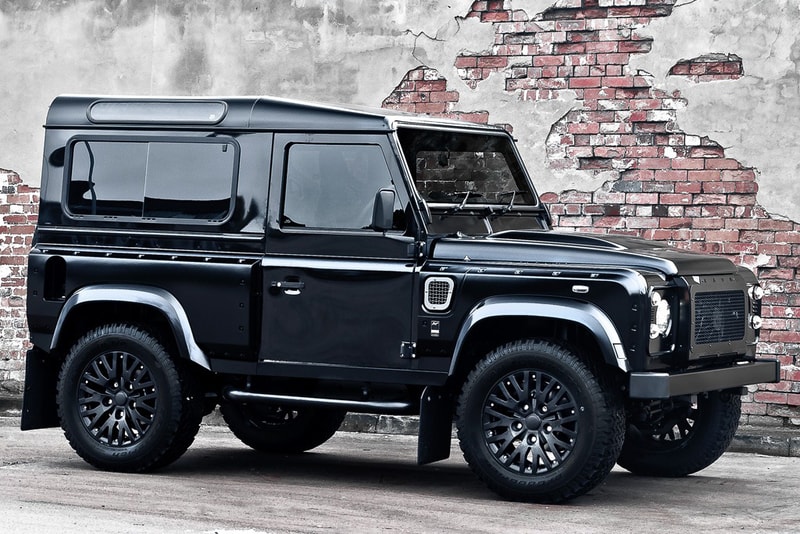 Kahn Design 改裝 Land Rover Defender 並融入 Harris Tweed 元素