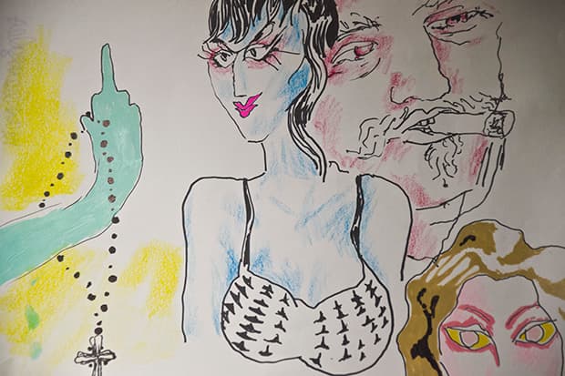 The Church of London 舉辦 Mark Gonzales “One Week, One Show” 個人展現場回顧