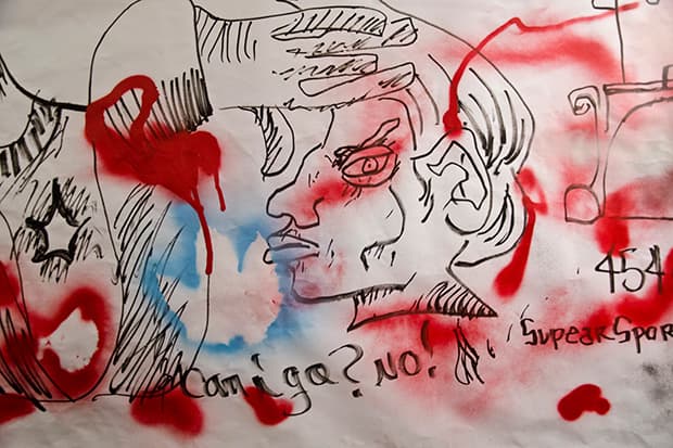 The Church of London 舉辦 Mark Gonzales “One Week, One Show” 個人展現場回顧