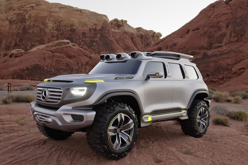 2025 年的未來概念巡邏車 Mercedes-Benz Ener-G-Force Concept  