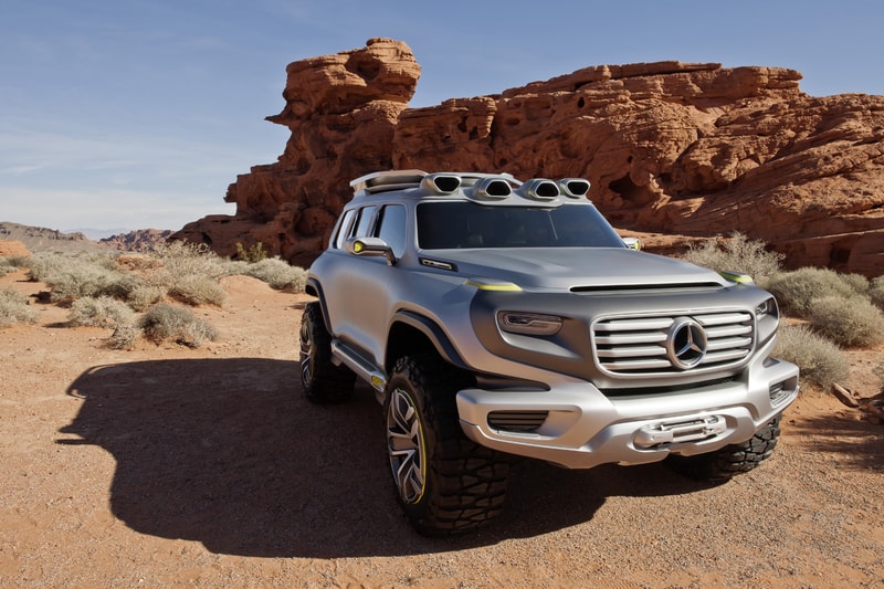 2025 年的未來概念巡邏車 Mercedes-Benz Ener-G-Force Concept  
