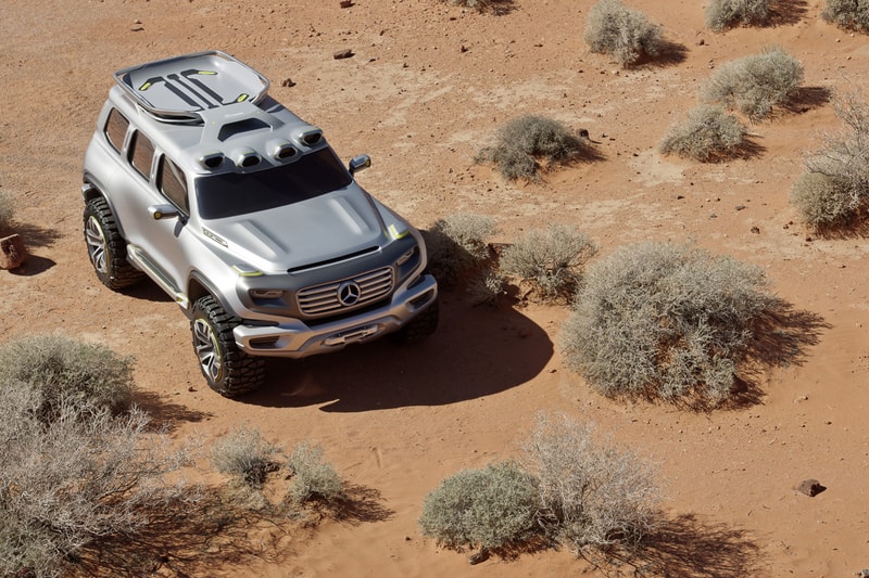 2025 年的未來概念巡邏車 Mercedes-Benz Ener-G-Force Concept  