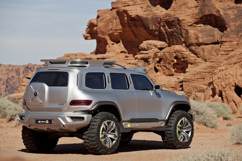 2025 年的未來概念巡邏車 Mercedes-Benz Ener-G-Force Concept  