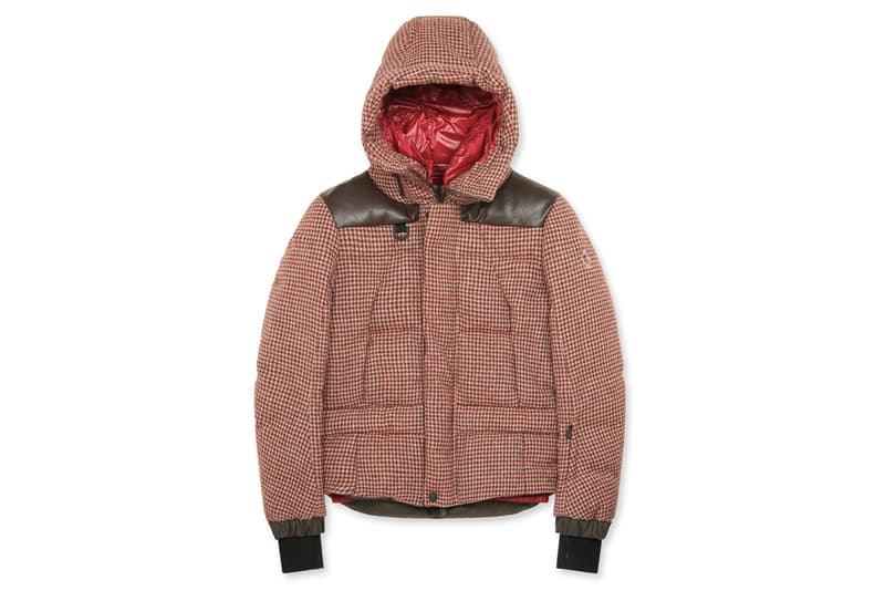  Moncler Grenoble 格紋羽絨外套