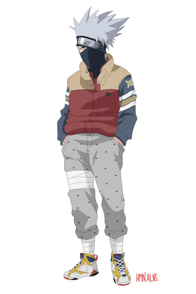 藝術家 Human Aliens 將漫畫 Naruto 火影忍者結合 Rocksmith 品牌打造獨特的造型搭配特輯