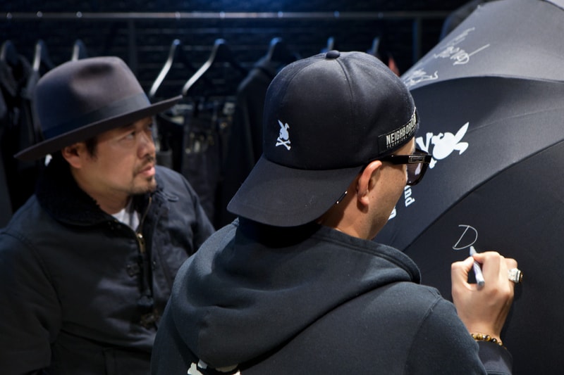 滝沢伸介（Shinsuke Takizawa）與本間正章 (Masaaki HOMMA)出席 NEIGHBORHOOD x mastermind JAPAN 2012 秋冬聯名別注系列香港發表簽名會現場回顧！