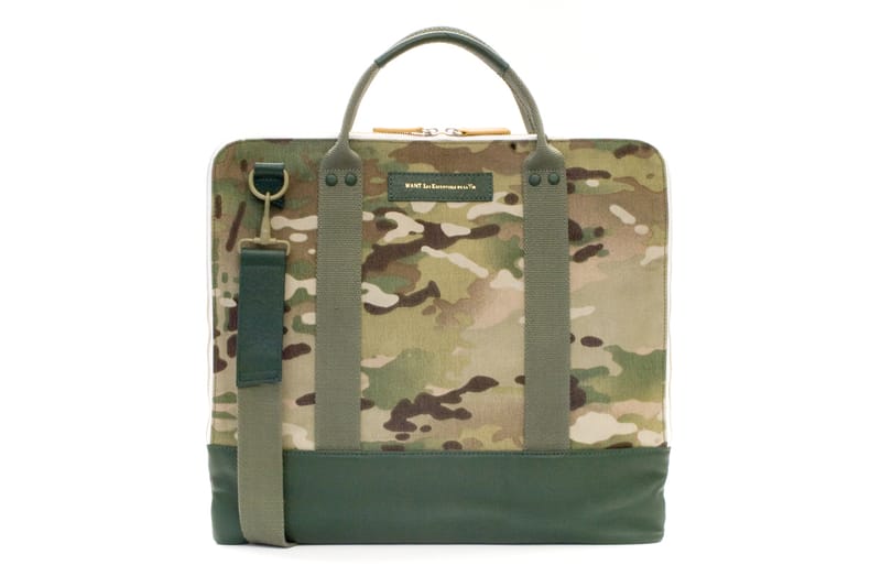 Nick Wooster x WANT Les Essentiels de la Vie 聯名迷彩包袋系列