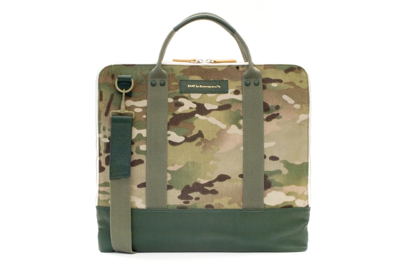 Nick Wooster x WANT Les Essentiels de la Vie 聯名迷彩包袋系列