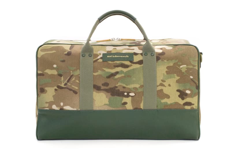 Nick Wooster x WANT Les Essentiels de la Vie 聯名迷彩包袋系列